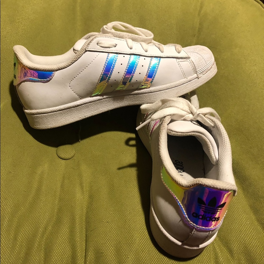 Adidas super star shell toe shoes